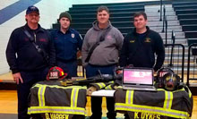 Cochran Firefighters at High School